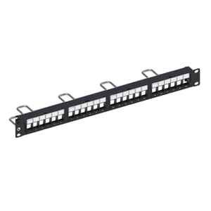 24 Port DDM Patch Panel SL UTP 1U Unloaded – Düzenli ve Esnek Ağ Altyapısı Çözümü
