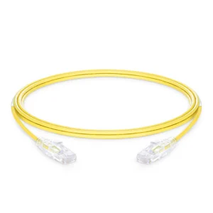 Patch Cord U/UTP Cat6 Sarı LSZH – Hızlı, Güvenli ve Göz Alıcı Ağ Bağlantısı